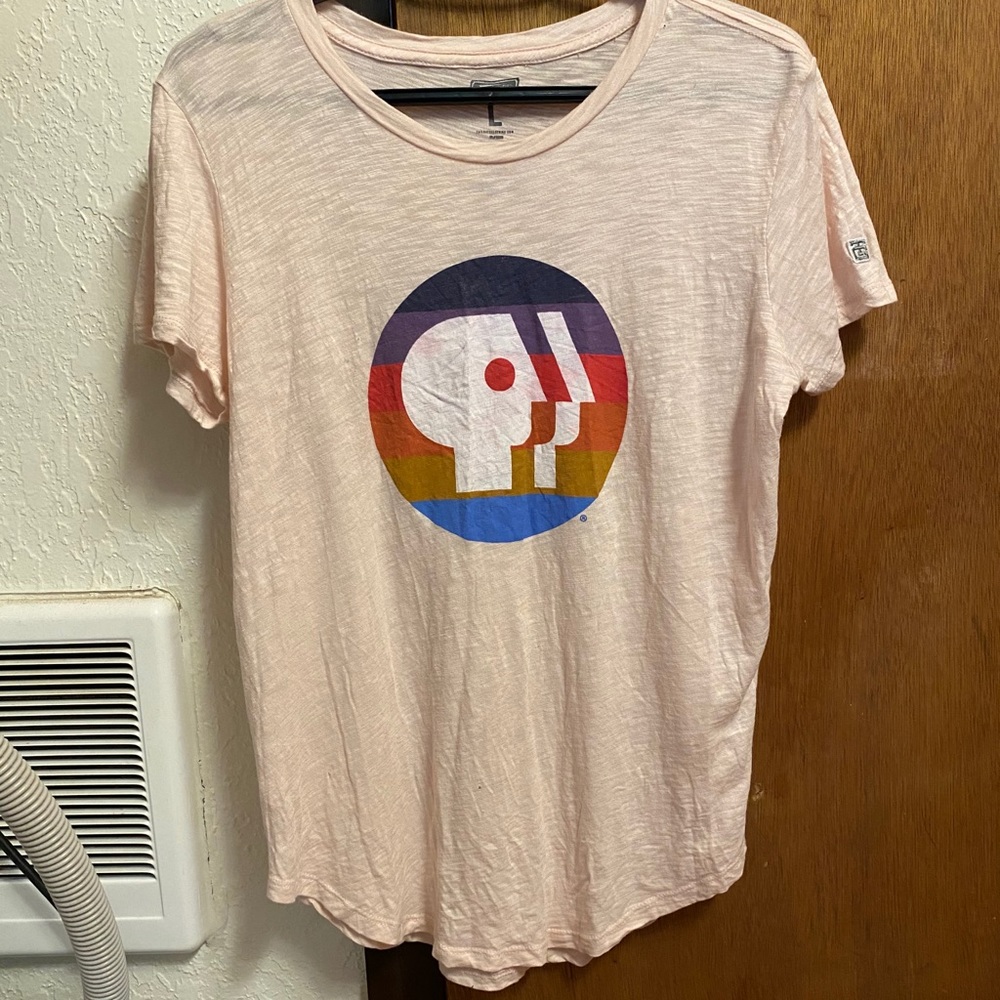 PBS logo tee
